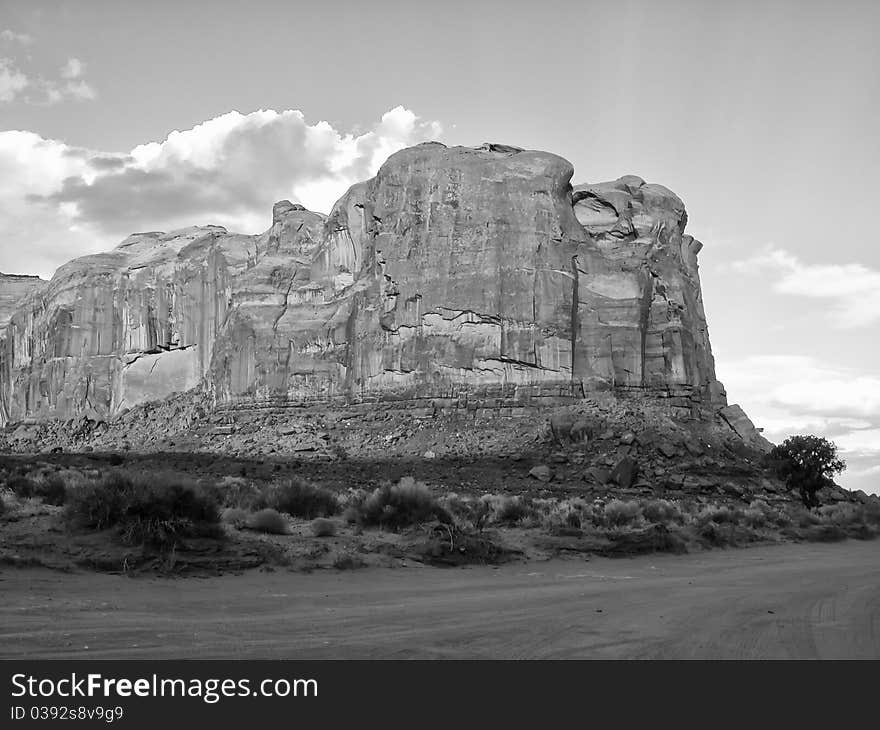 Summer in the Monument Valley, United States