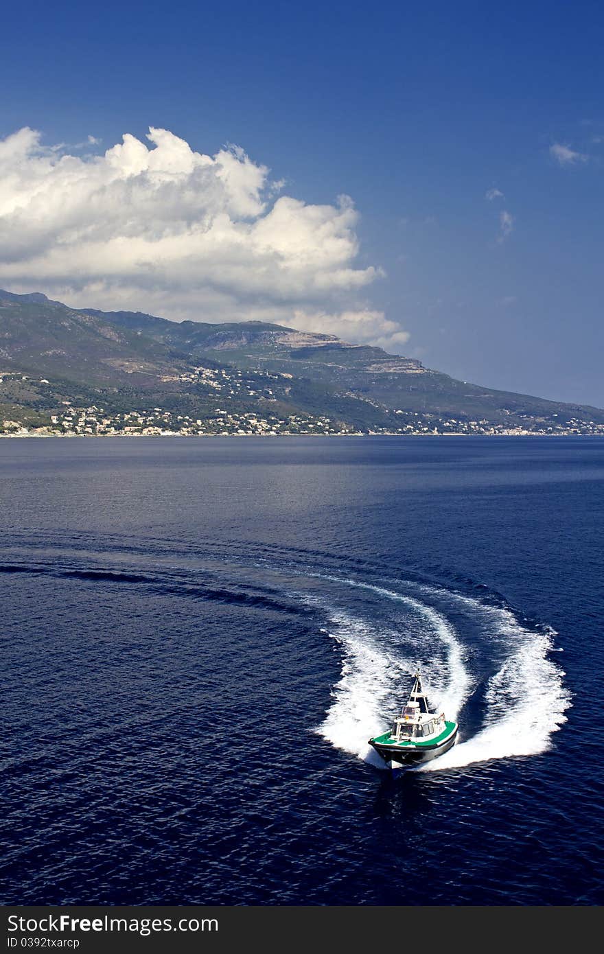 Ship Wake, Corsica