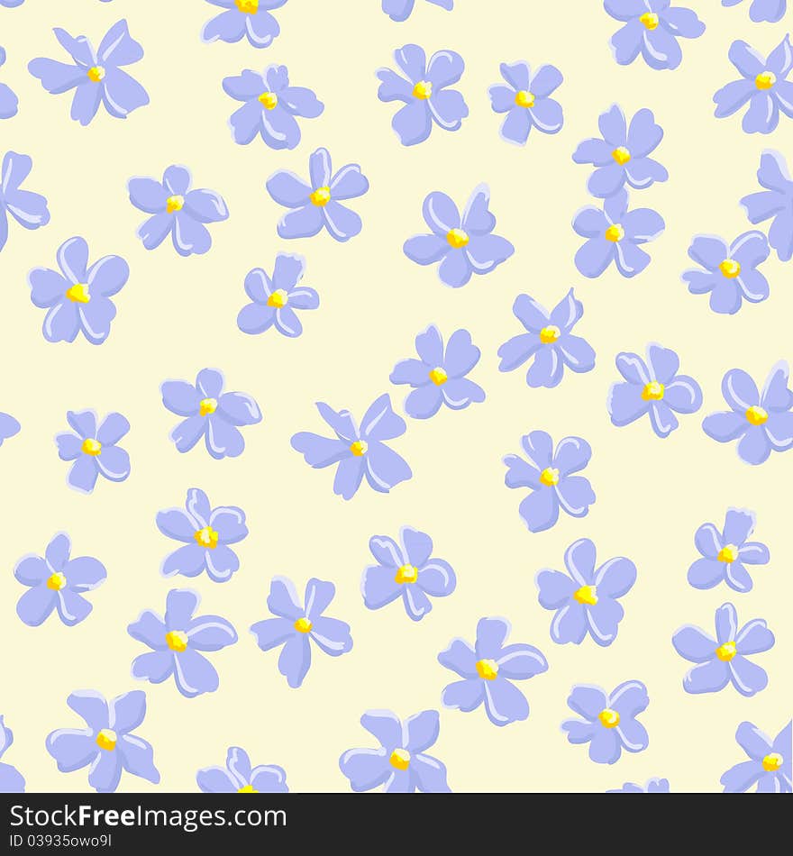 Abstract seamless patter with flowers. Abstract seamless patter with flowers