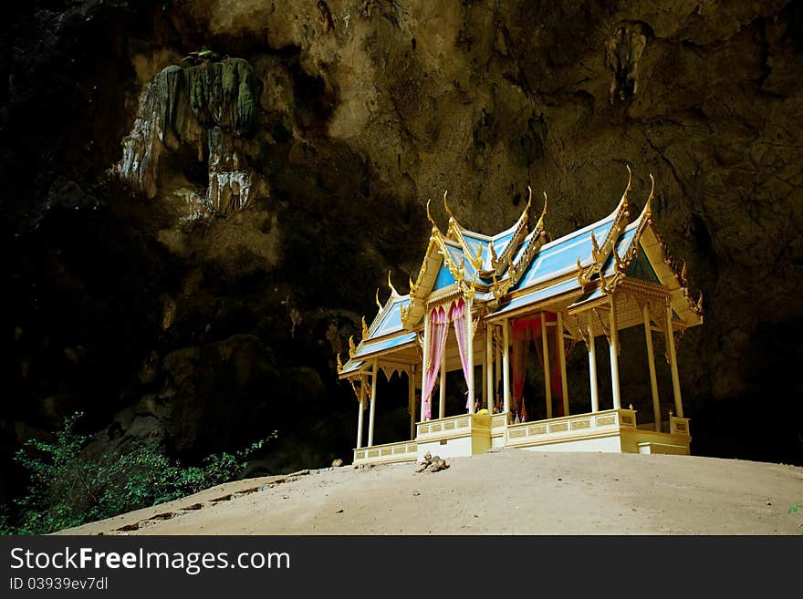 Pavillon in Phraya Nakorn cave,Thailand