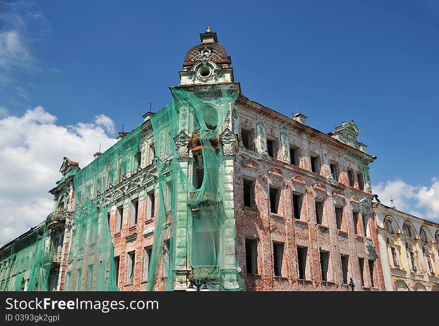 Reconstruction of an old building