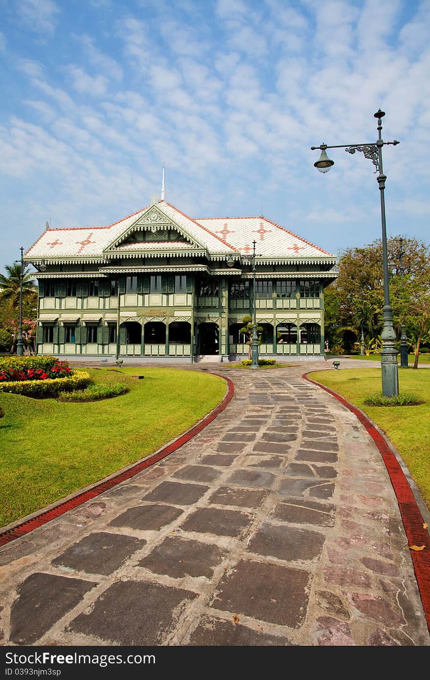 Vimarn Mek Palace in bangkok, Thailand