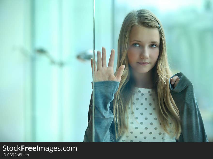 Portrait of  Young girl