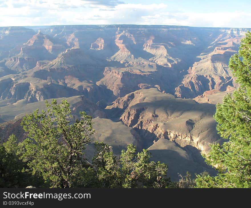 Grand canyon from the top