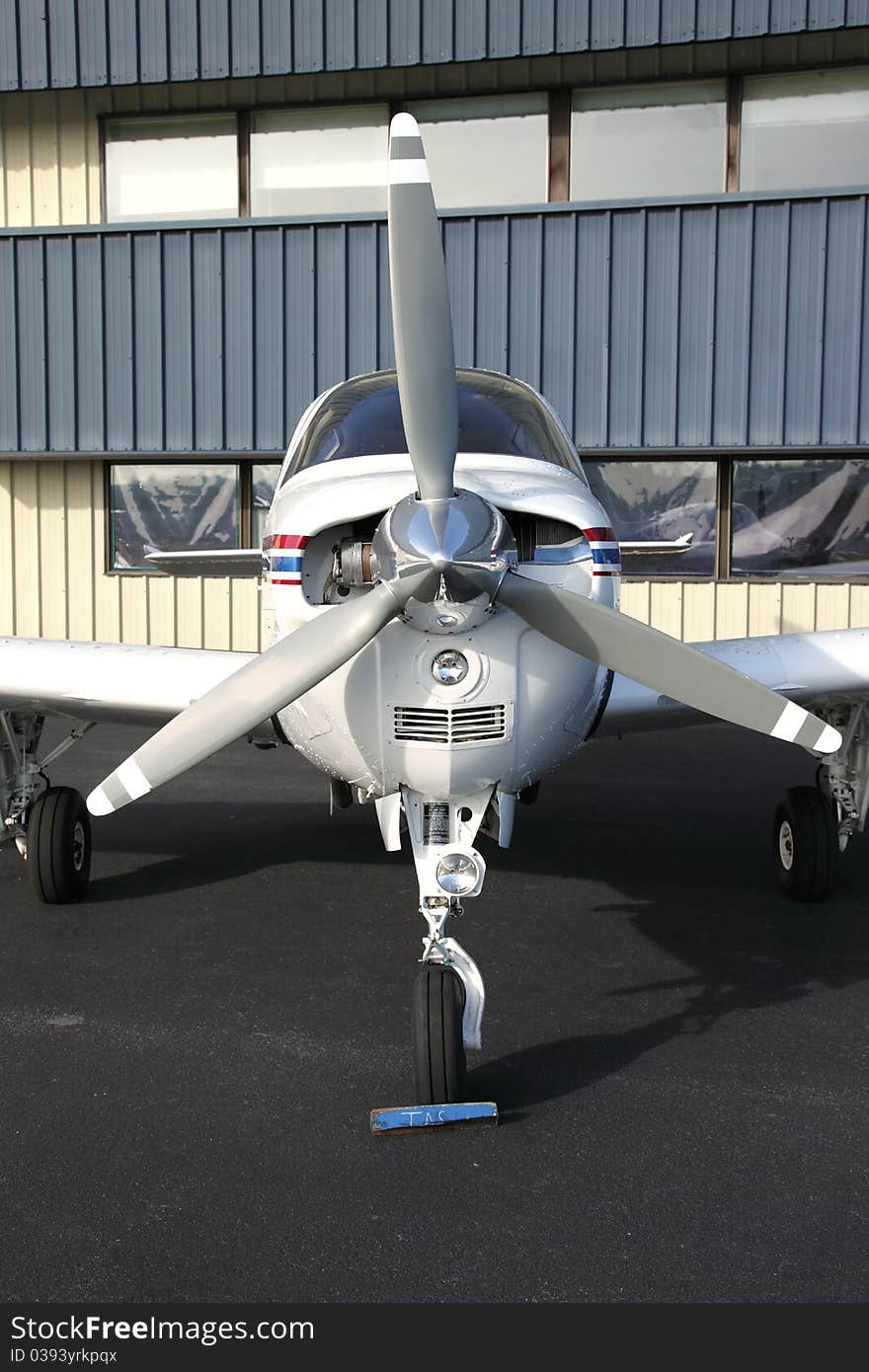 Aircraft parked at the Troutdale airport near Portland Oregon. Aircraft parked at the Troutdale airport near Portland Oregon.