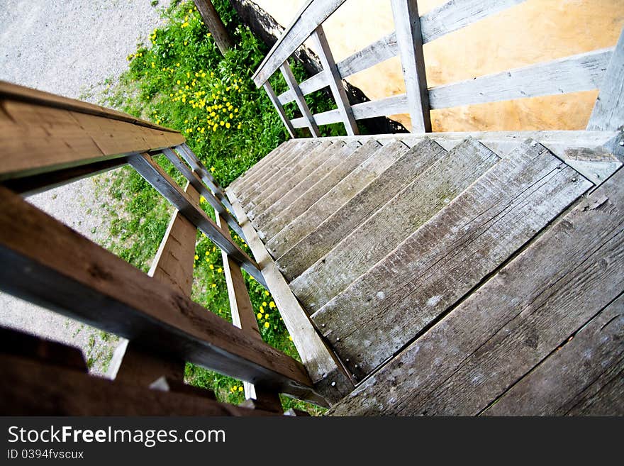 Stairs in Edsbacka Sollentuna Sweden. Stairs in Edsbacka Sollentuna Sweden