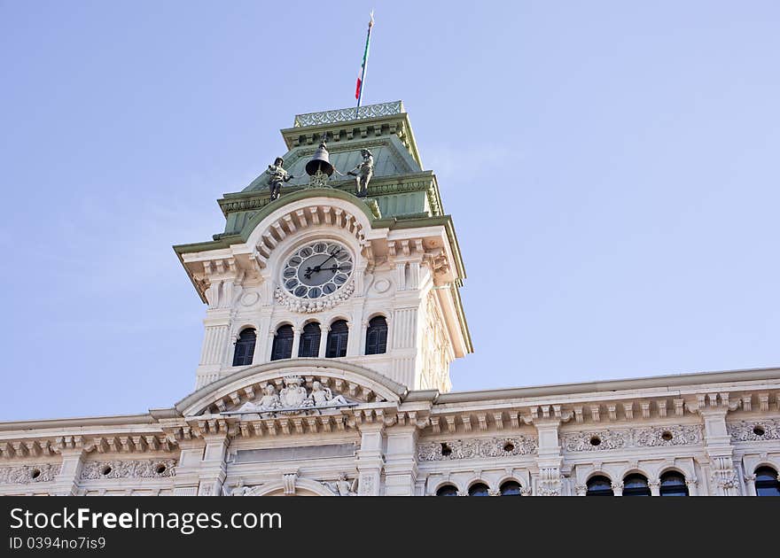 City hall of Trieste, Italy