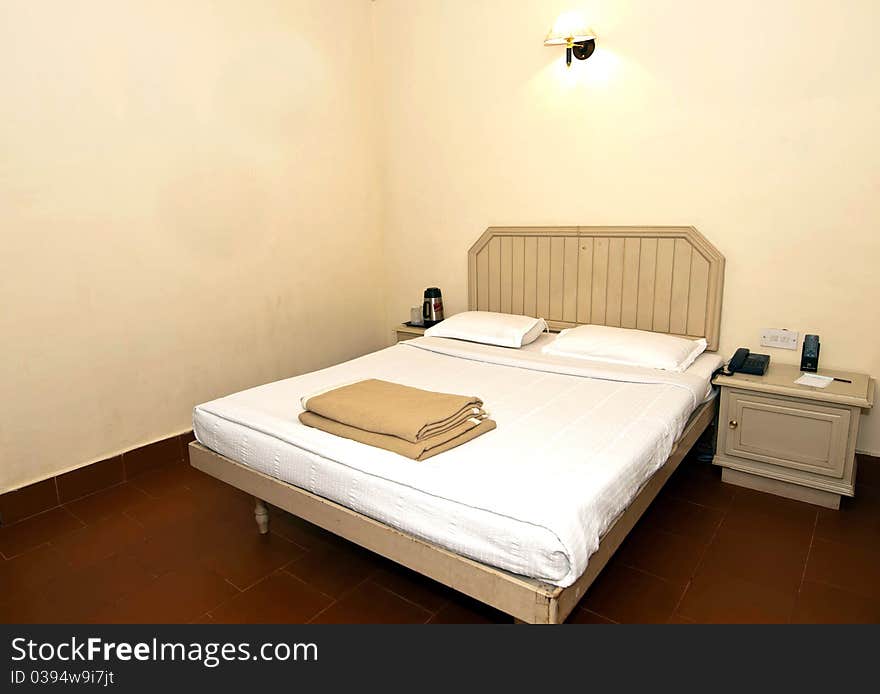 A clean budget hotel room for your stay. A clean budget hotel room for your stay