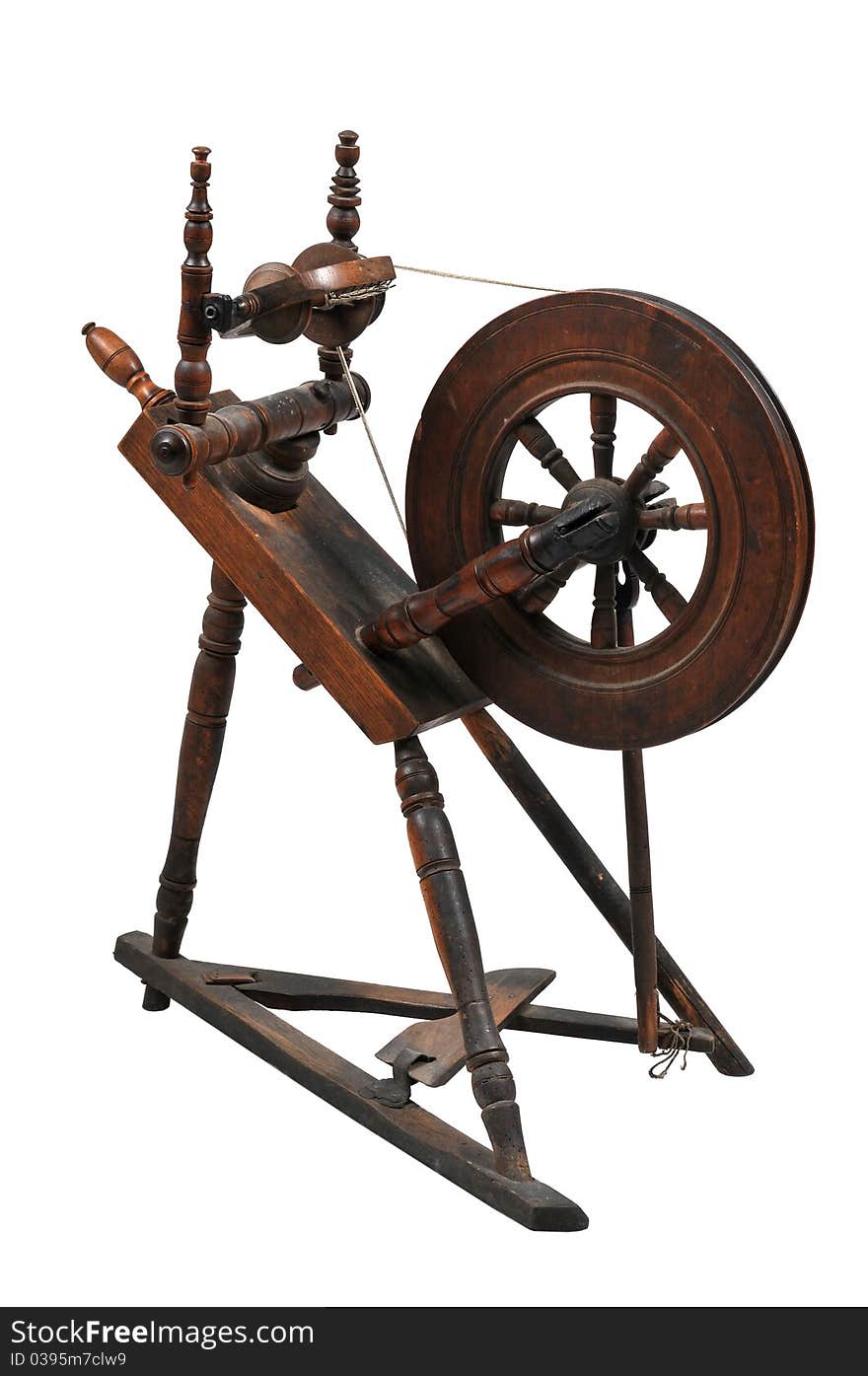 Antique Spinning Wheel