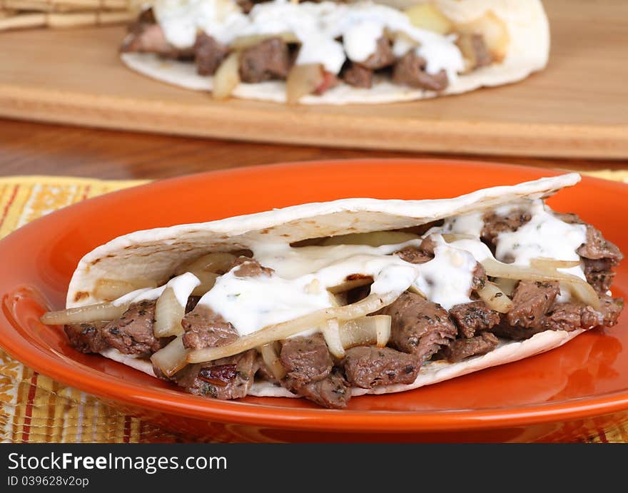 Beef Pita