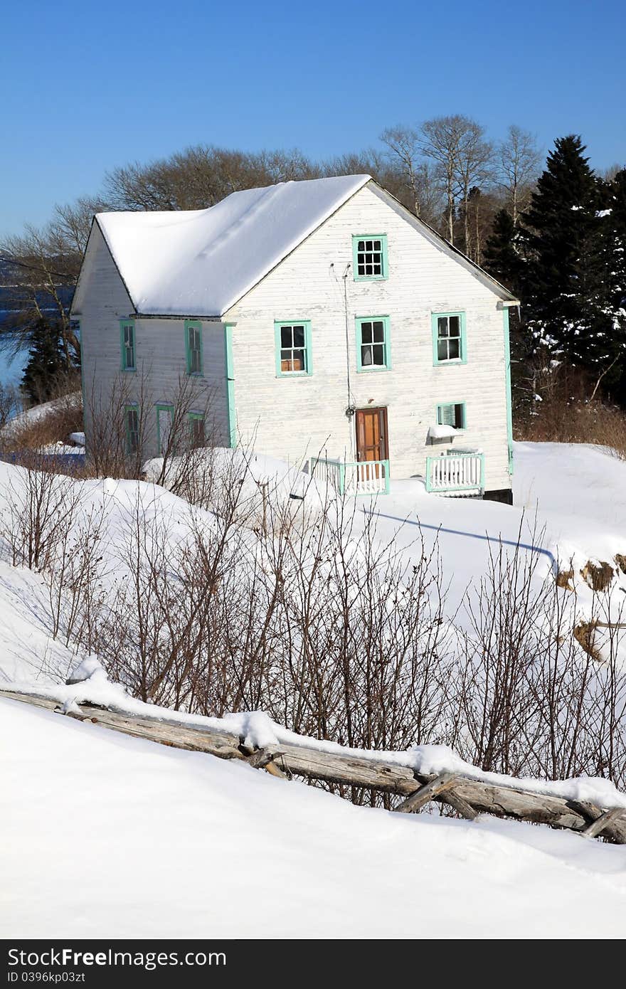 Older home in the town of Aspey Brook. Older home in the town of Aspey Brook