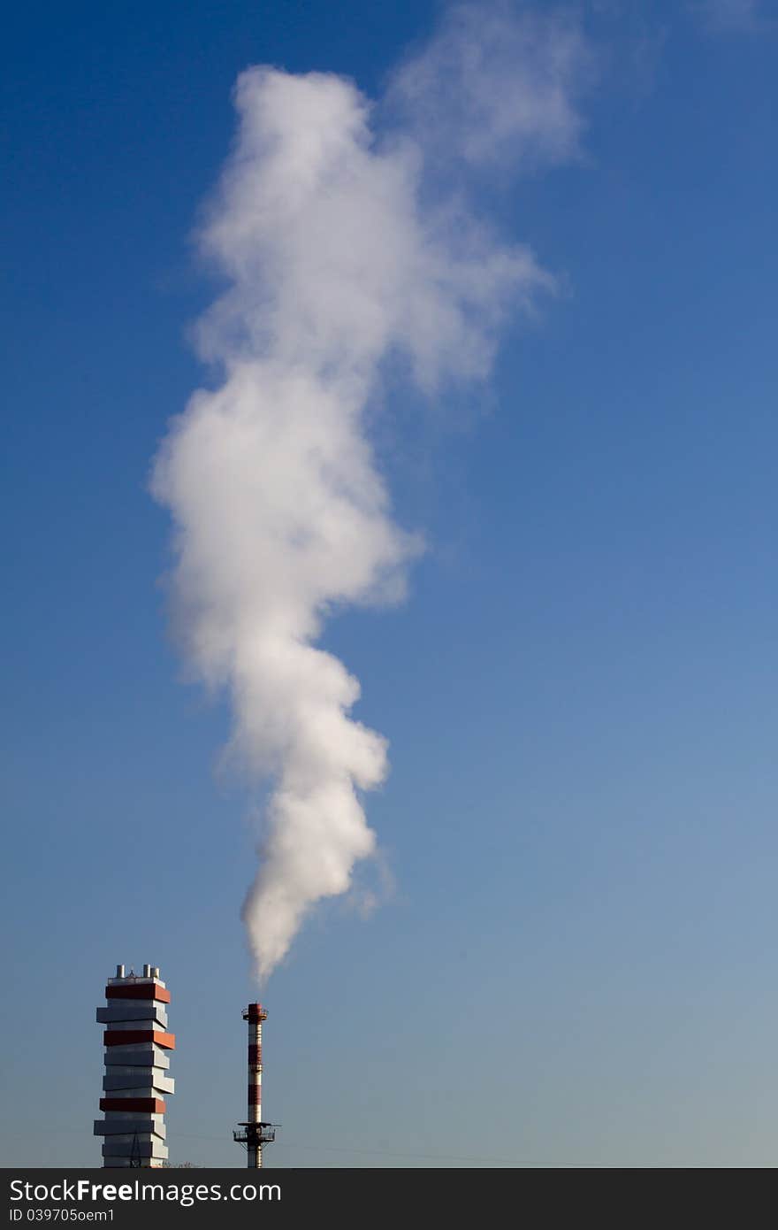 Fume chimney