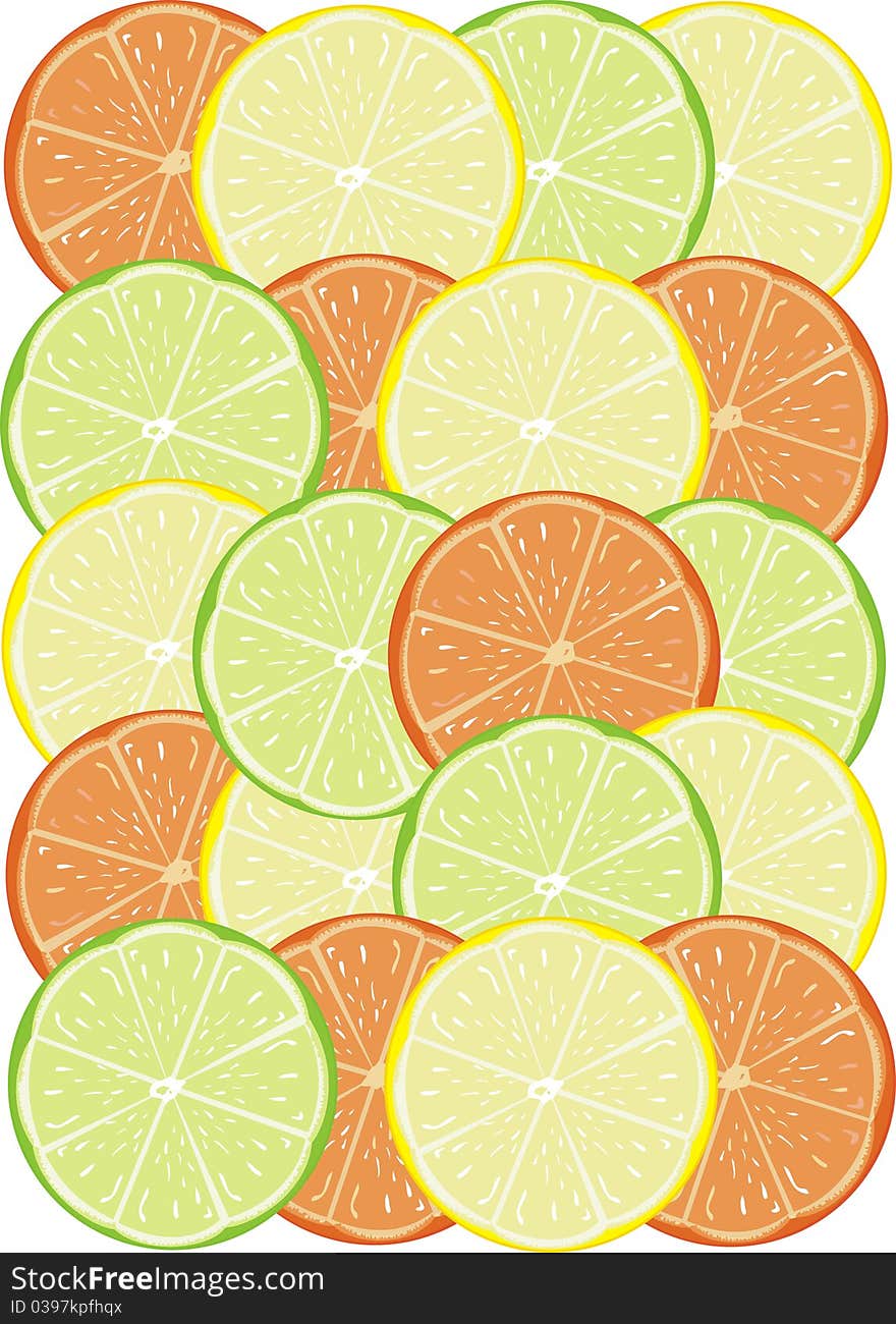 Beautiful bright background from tropical fruit. Beautiful bright background from tropical fruit