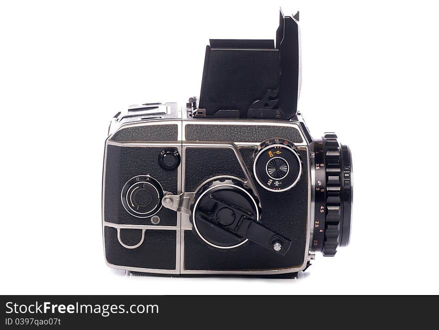 Vintage medium format camera