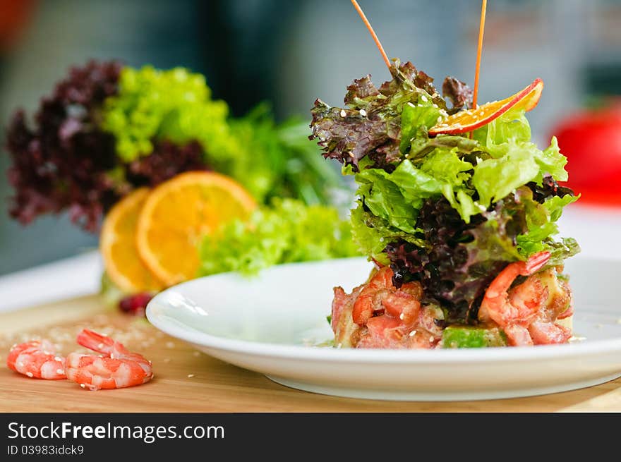 This is a close-up of vegetables and fruits