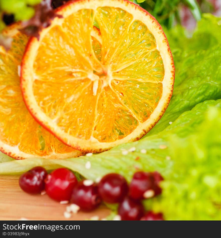 This is a close-up of vegetables and fruits