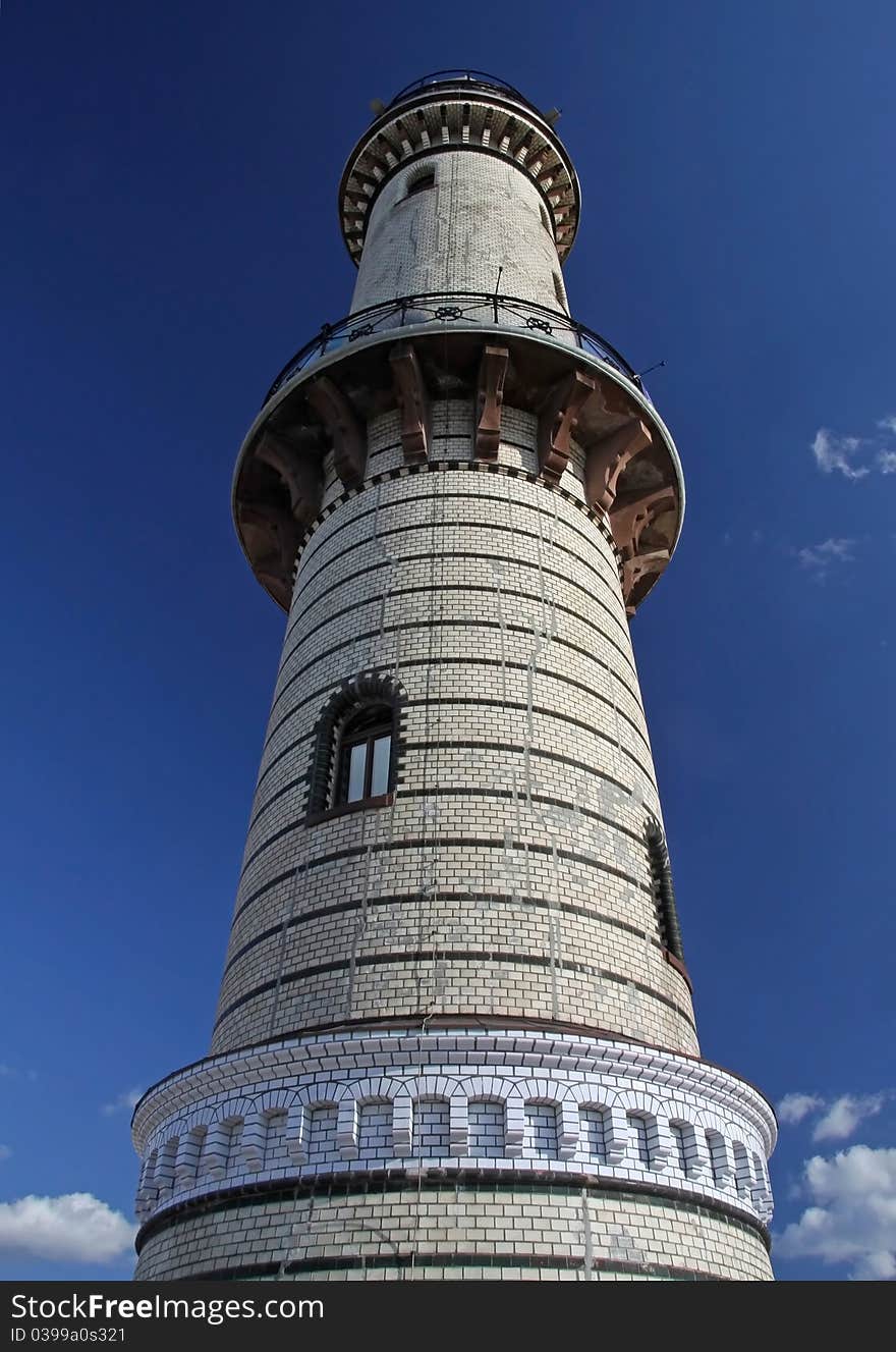 Historic Lighthouse in Warnemünde (Mecklenburg-Vorpommern, Germany). Historic Lighthouse in Warnemünde (Mecklenburg-Vorpommern, Germany)