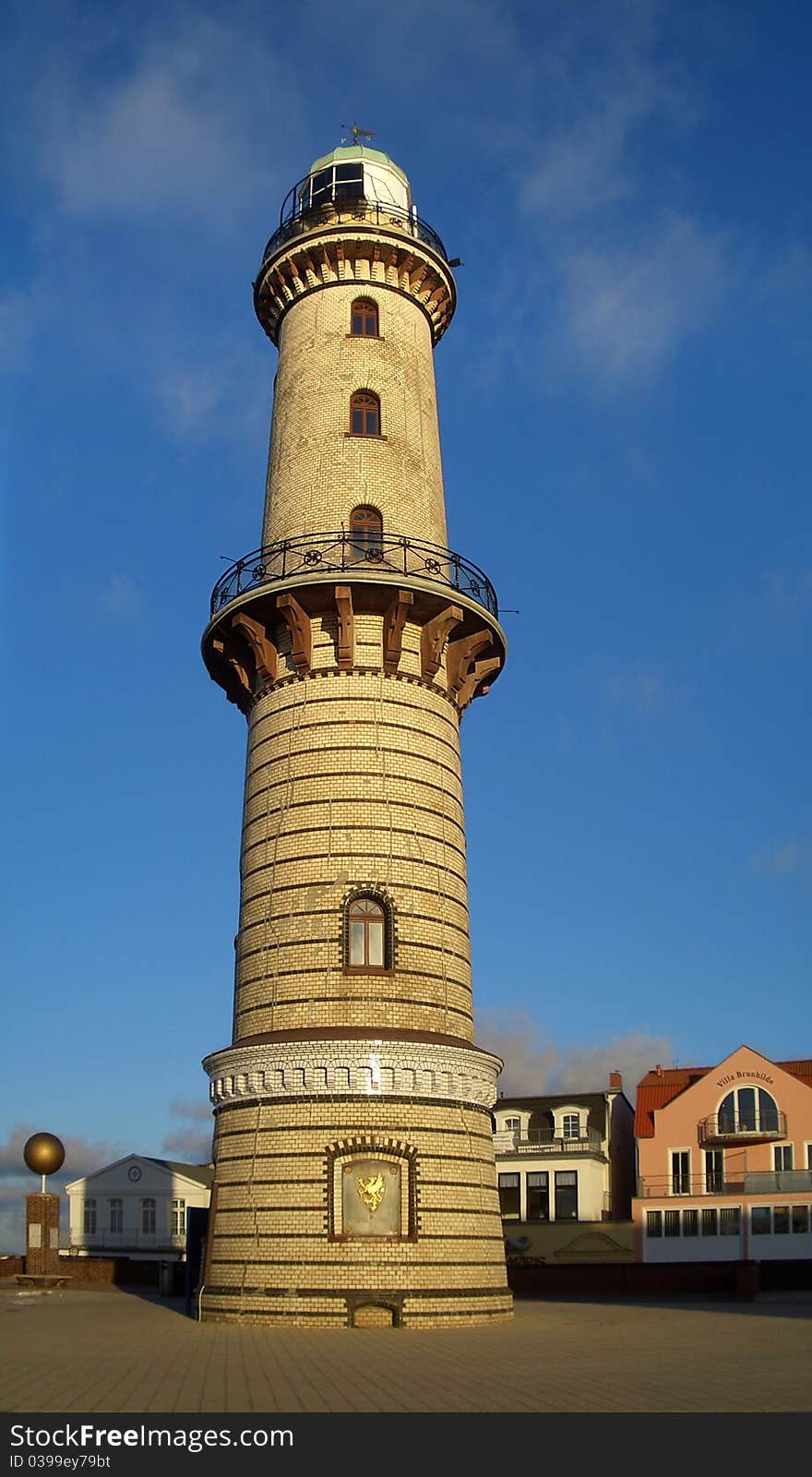 Historic Lighthouse in Warnemünde (Mecklenburg-Vorpommern, Germany)