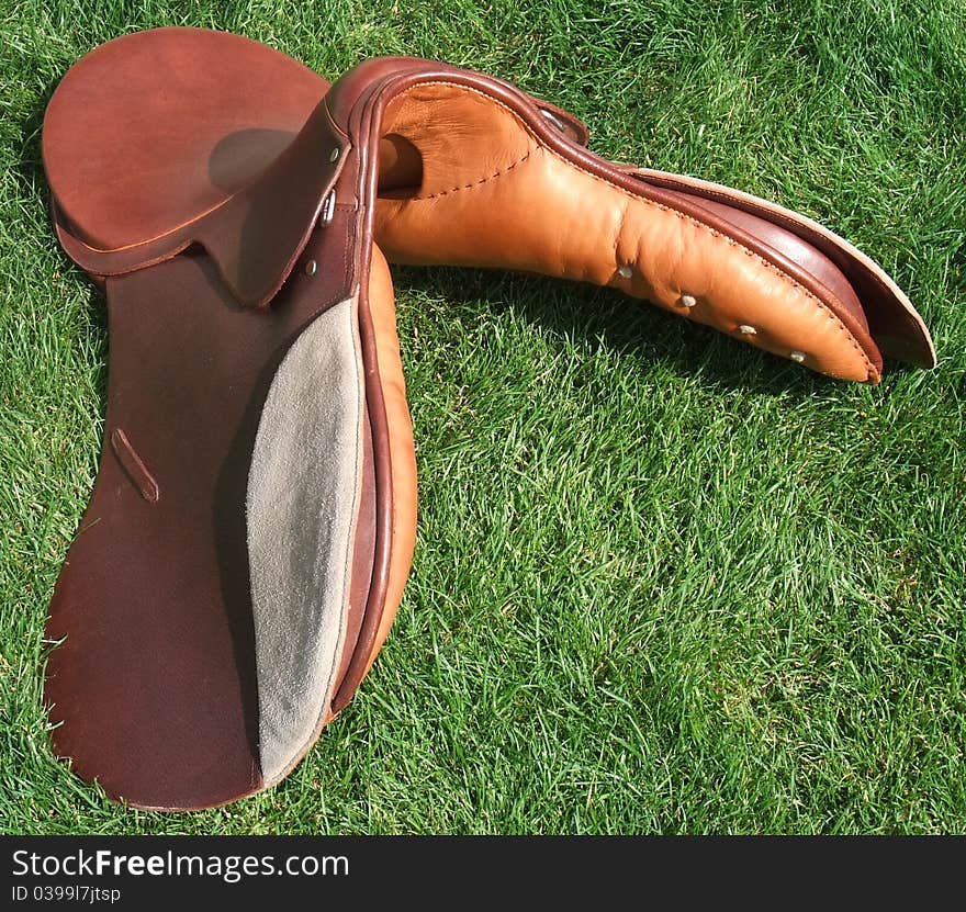 New English saddle made in Argentina