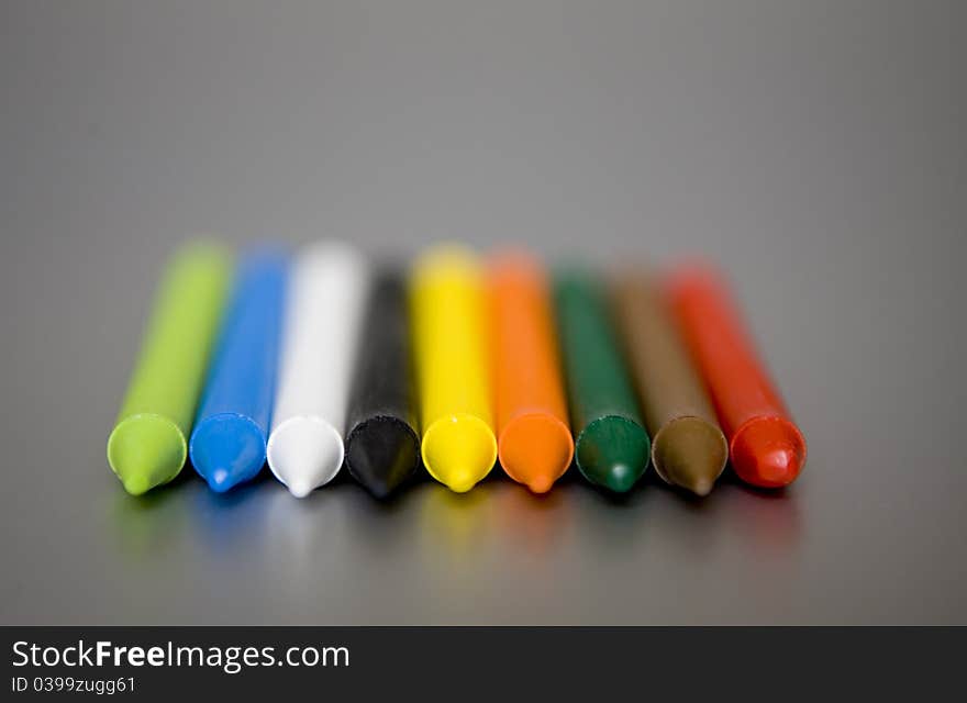 Colorful pens