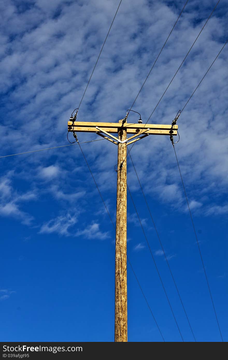 Electric Transmission Pole