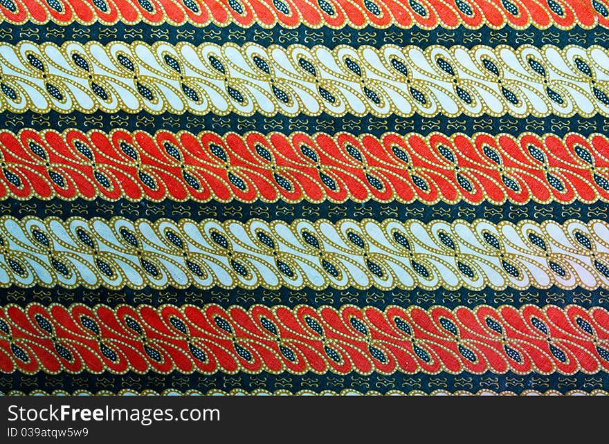 Thai Grunge Pattern Sarong Texture Striped