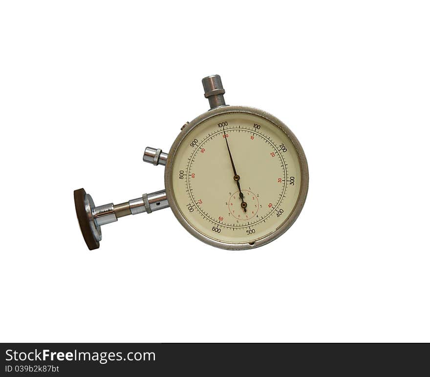 Instrument for measuring speed