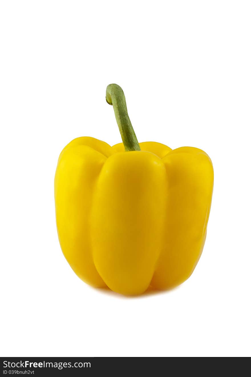 Delicious yellow pepper