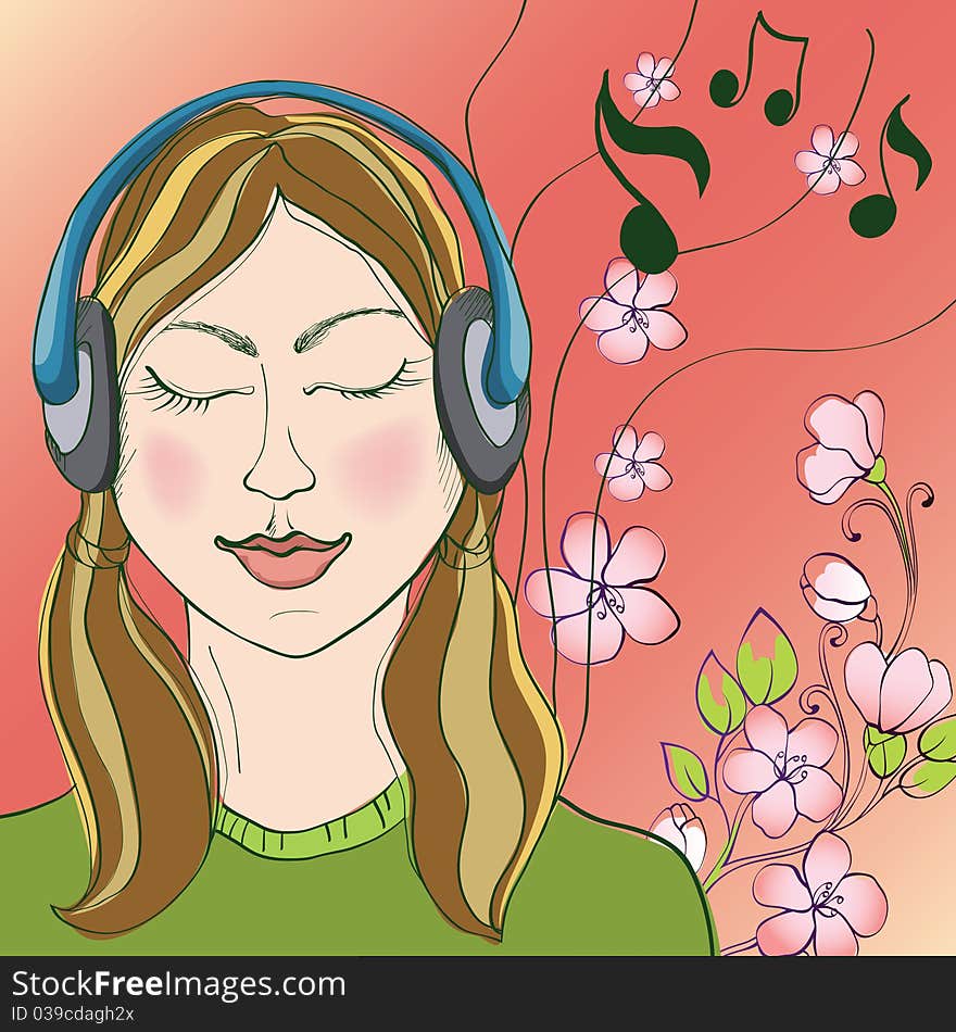 Girl And Music