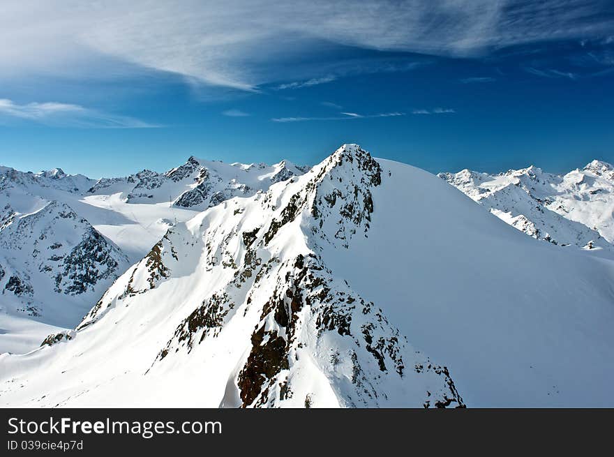 Alps in Soelden