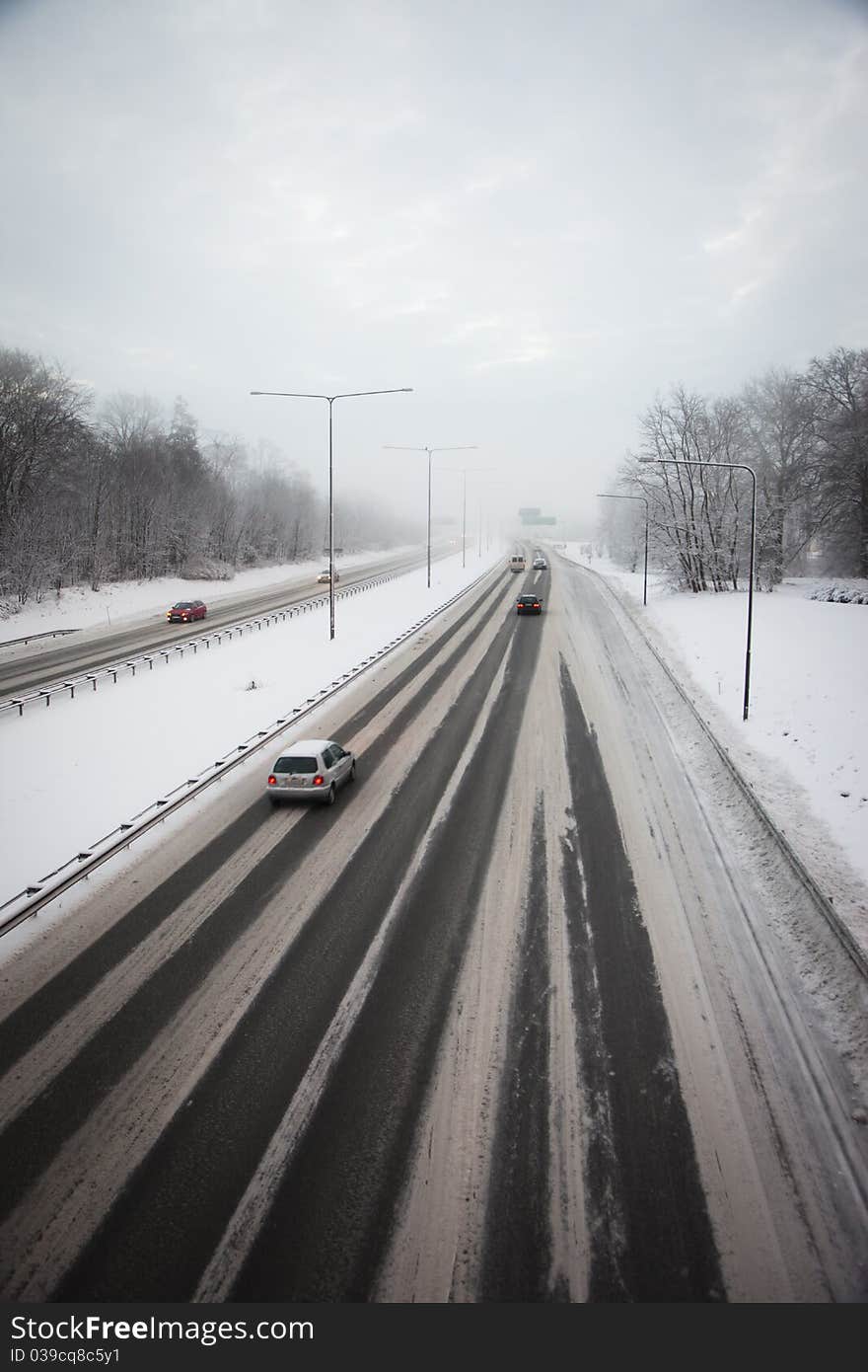 Winter Traffic