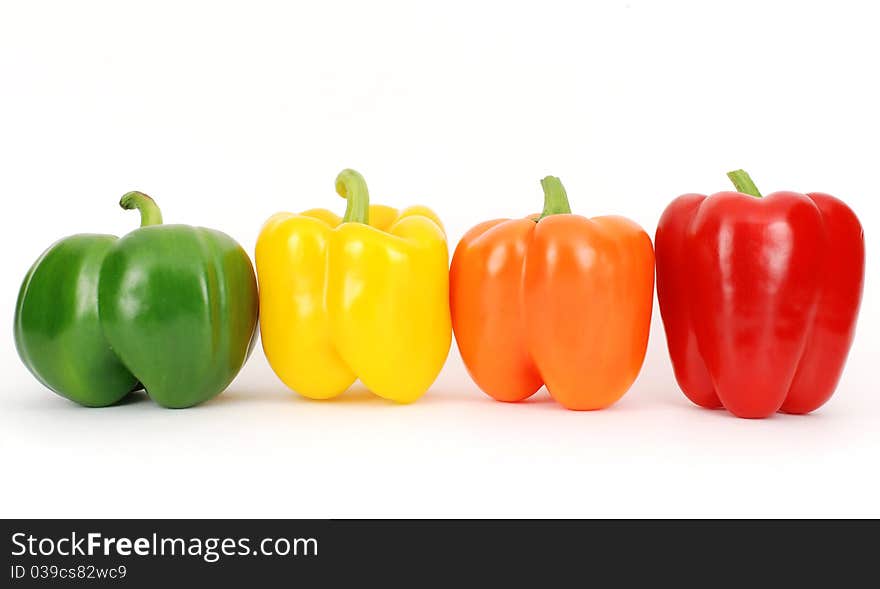 Colorful pepper pattern