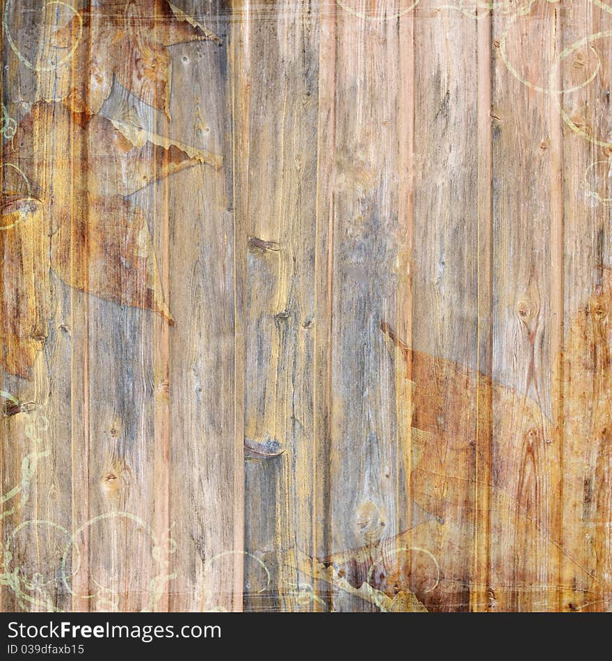 Wood Grungy Background