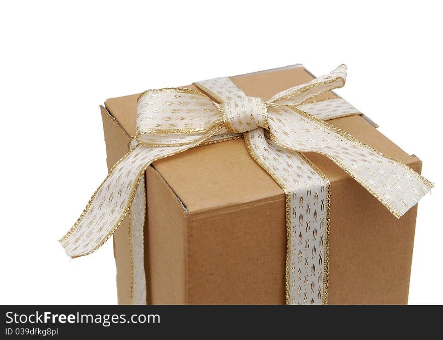 The parcel box gift symbol