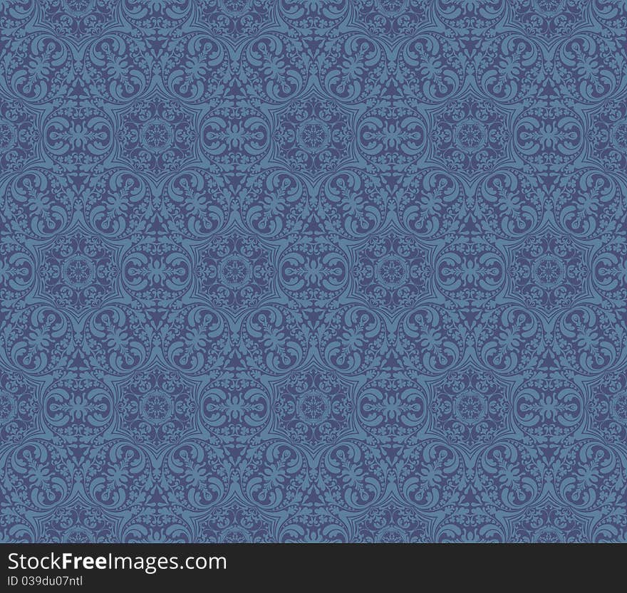 Seamless Damask Pattern