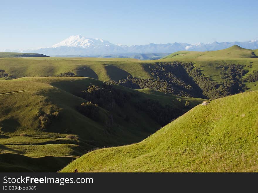 Elbrus Caucasus mountains