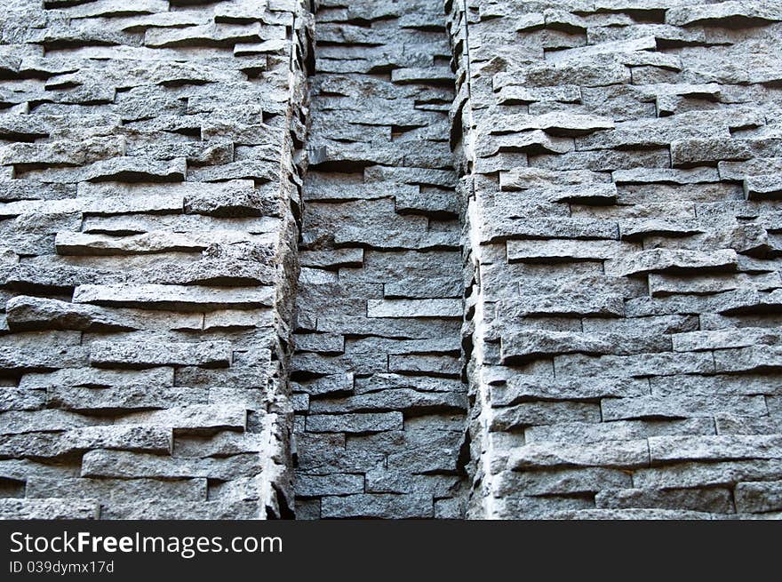 Stone wall background and rough texture. Stone wall background and rough texture