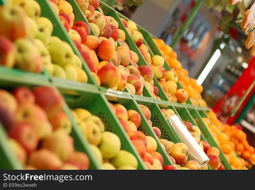 Fruits at market