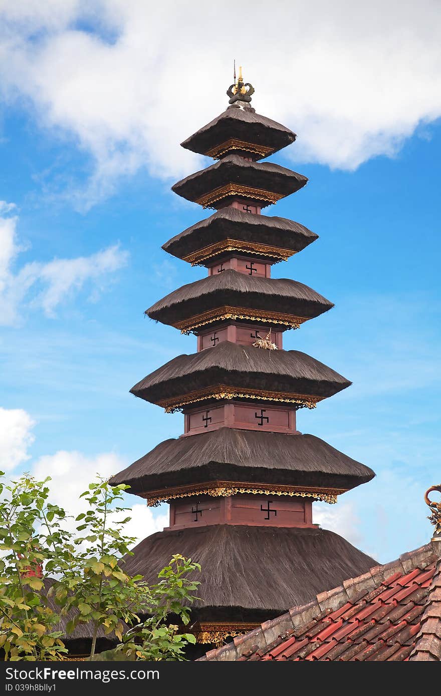 Mother Temple of Besakih. Largest hindu temple of Bali