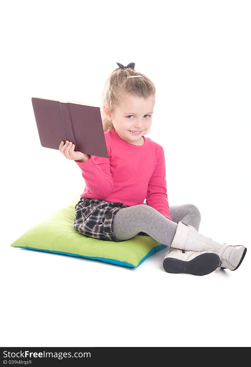 Little Girl With Book