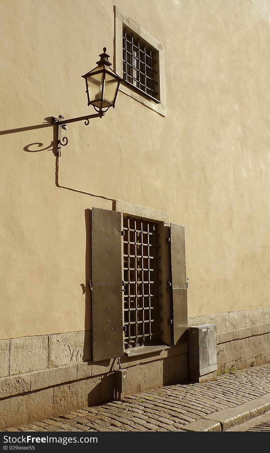 Detail of medieval house from the Old Town of Stockholm Sweden. Detail of medieval house from the Old Town of Stockholm Sweden.