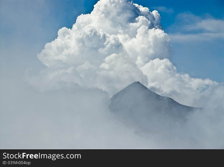 Snow blows off the top of Denali, otherwise known as Mount McKinley, in a fierce windstorm in Denali National Park, Alaska. Snow blows off the top of Denali, otherwise known as Mount McKinley, in a fierce windstorm in Denali National Park, Alaska