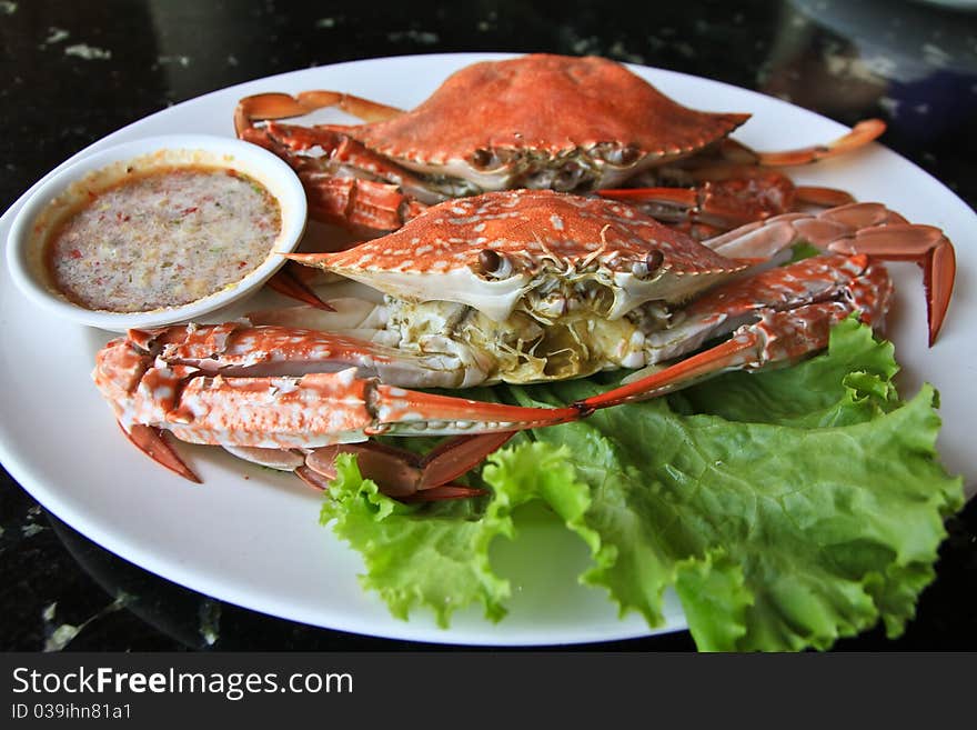 Crab food