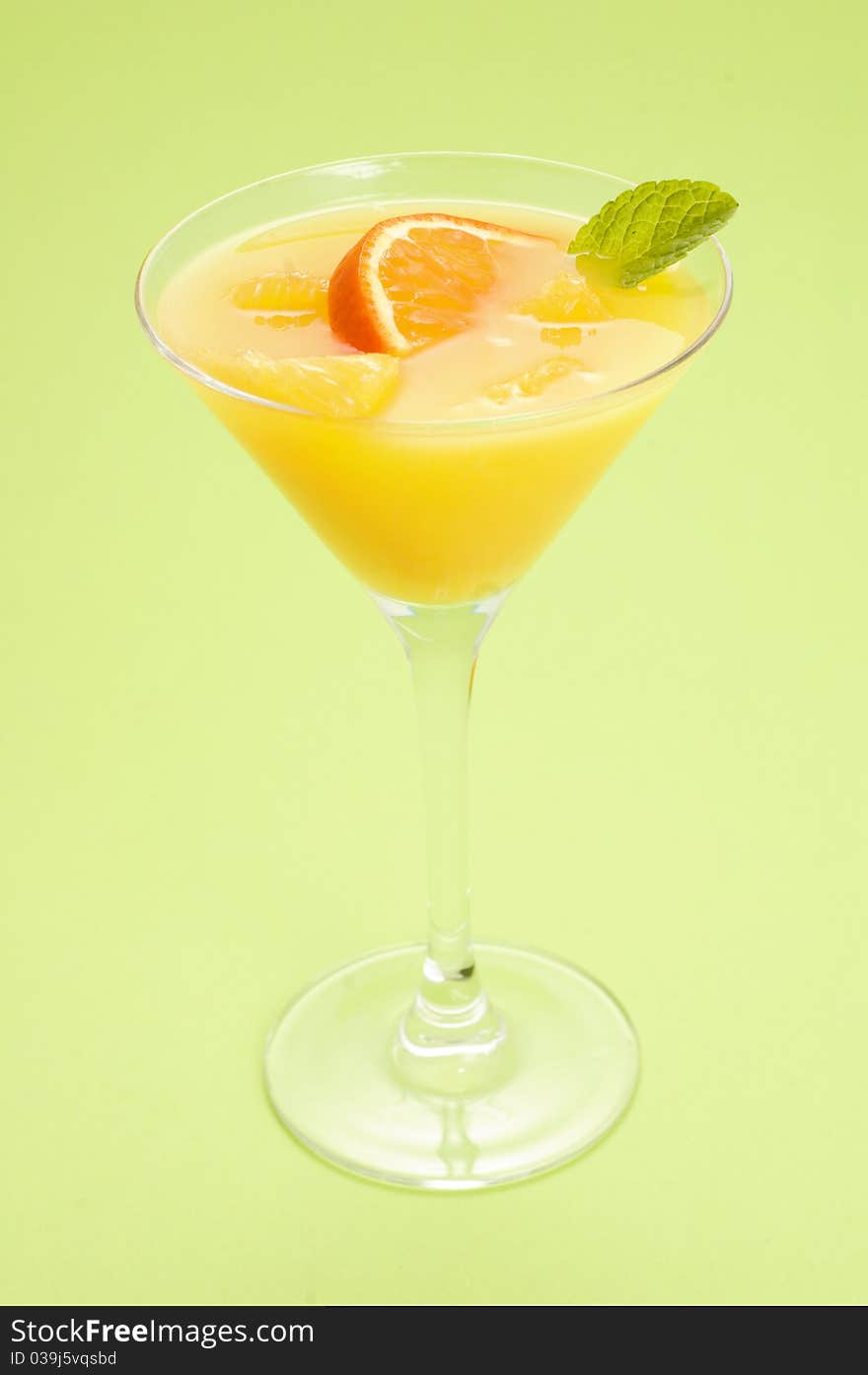 Orange cocktail