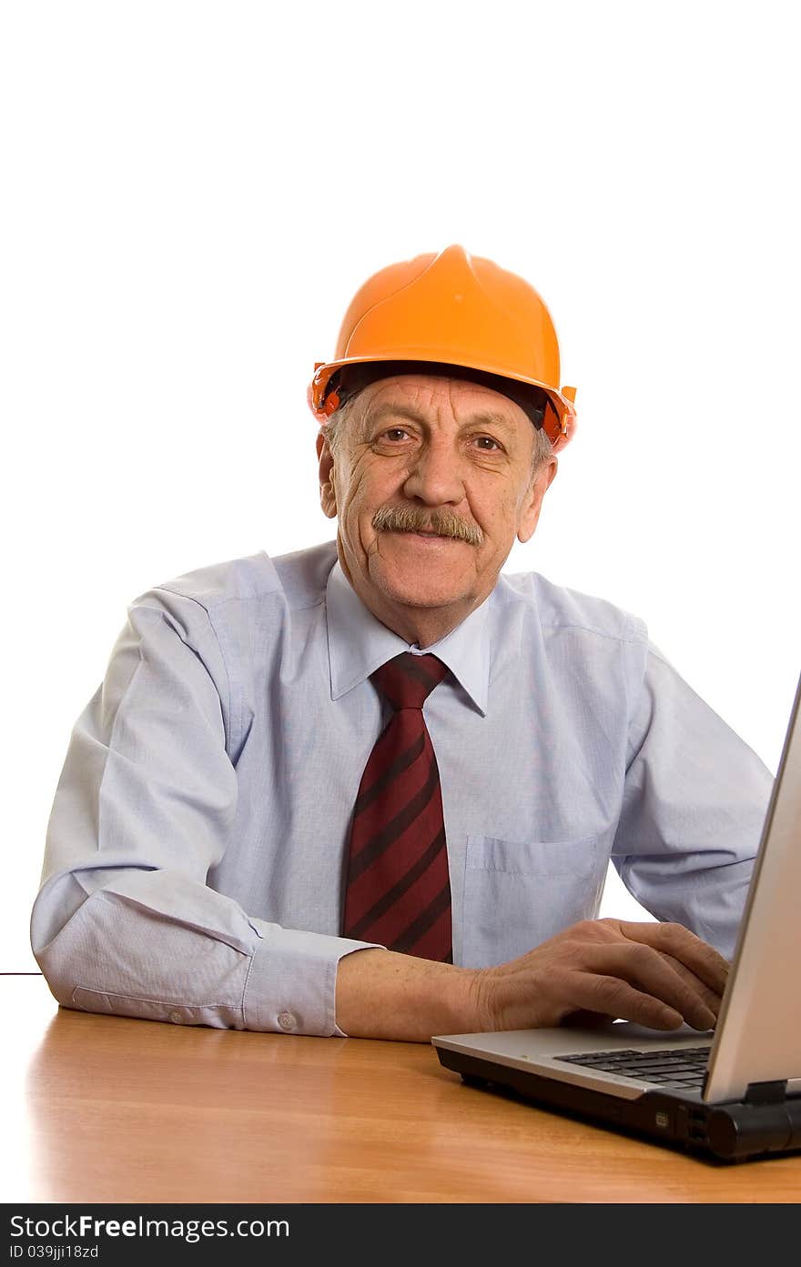 Engineer At The Computer