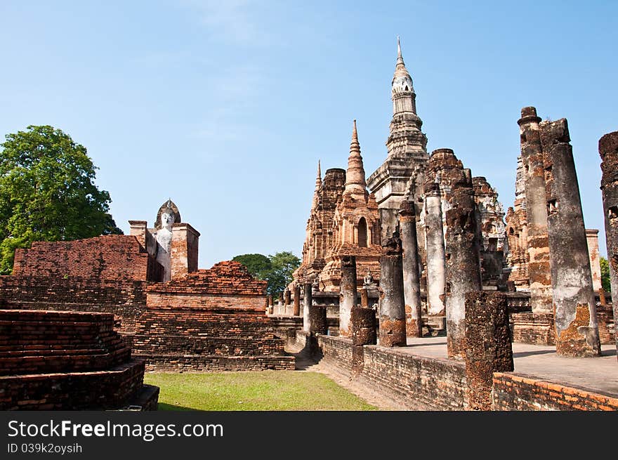 Wat mahatat sukhothai history park