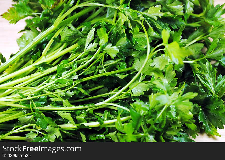 A bunch of Italian Parsley