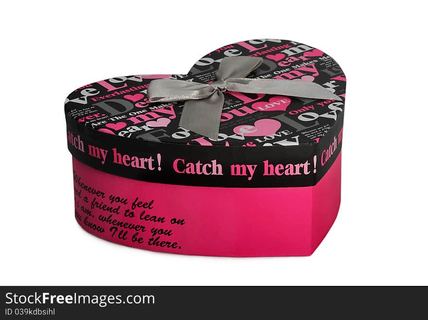 Gift paper boxGift paper box-heart