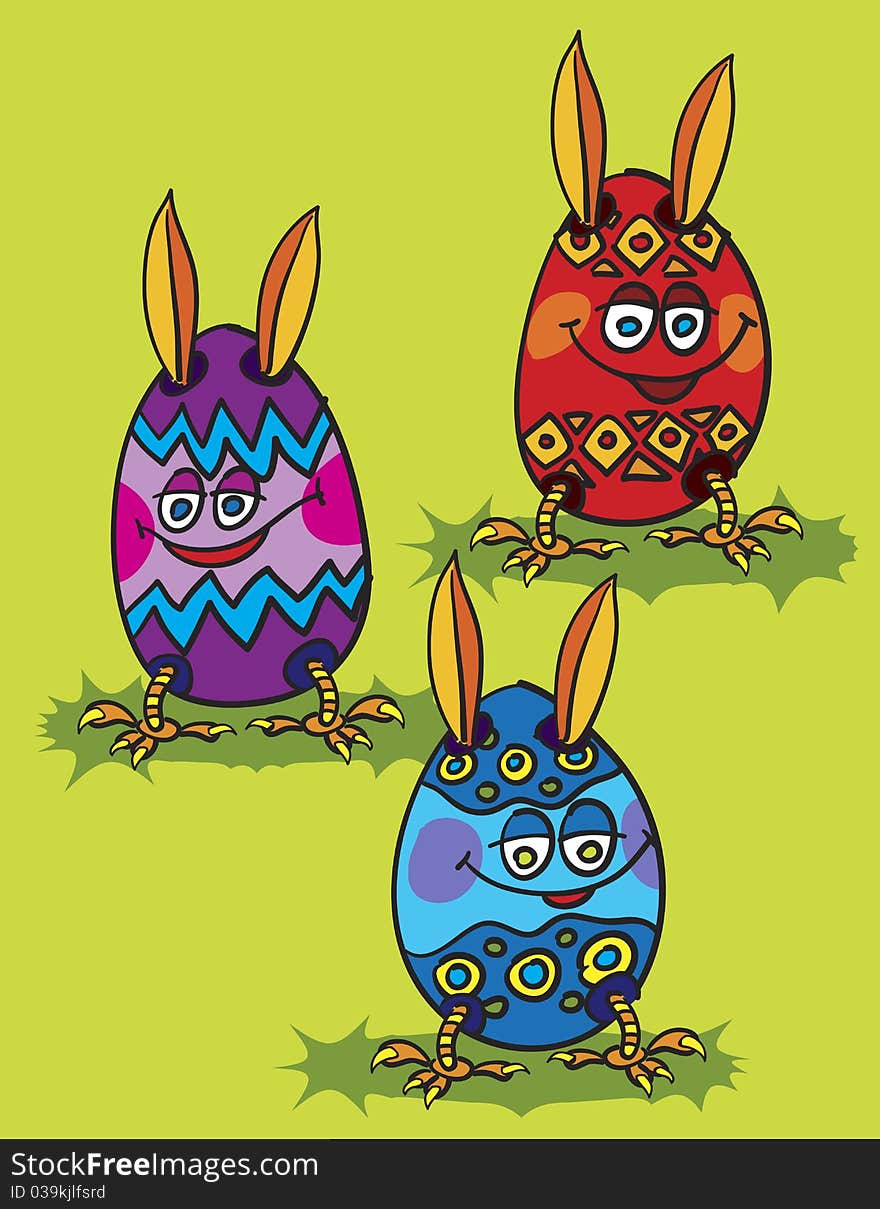 Easter eggs