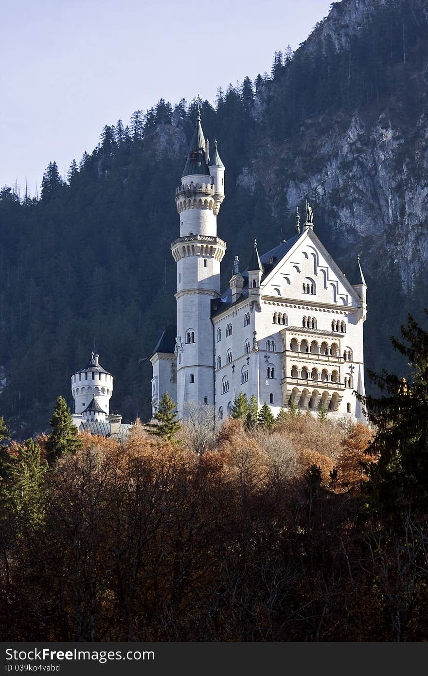 Neuschwanstein Castle In Germany